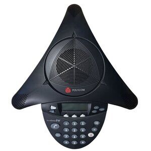 Polycom SoundStation 2W 2201-07880-001 2.4GHz Wireless Conference Phone No Power